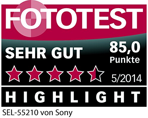 Sony SEL-55210 Tele-Zoom-Objektiv (55-210 mm, F4.5–6.3, OSS, APS-C, geeignet für A6000, A5100, A5000 und Nex Serien, E-Mount) silber – Bild 7