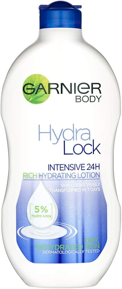 Garnier Hydra Lock Body Lotion for Dry Skin 400ml Intensive Hydration Corn