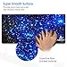 Large Gaming Mouse Pad Extended Mousepad Game Mouse Mat Non-Slip Durable Stitched Edges Computer Keyboard Mouse Mat for Desktop Laptop PC Home Office Game Player (30.7x11.8x0.12IN) (Star Sky)