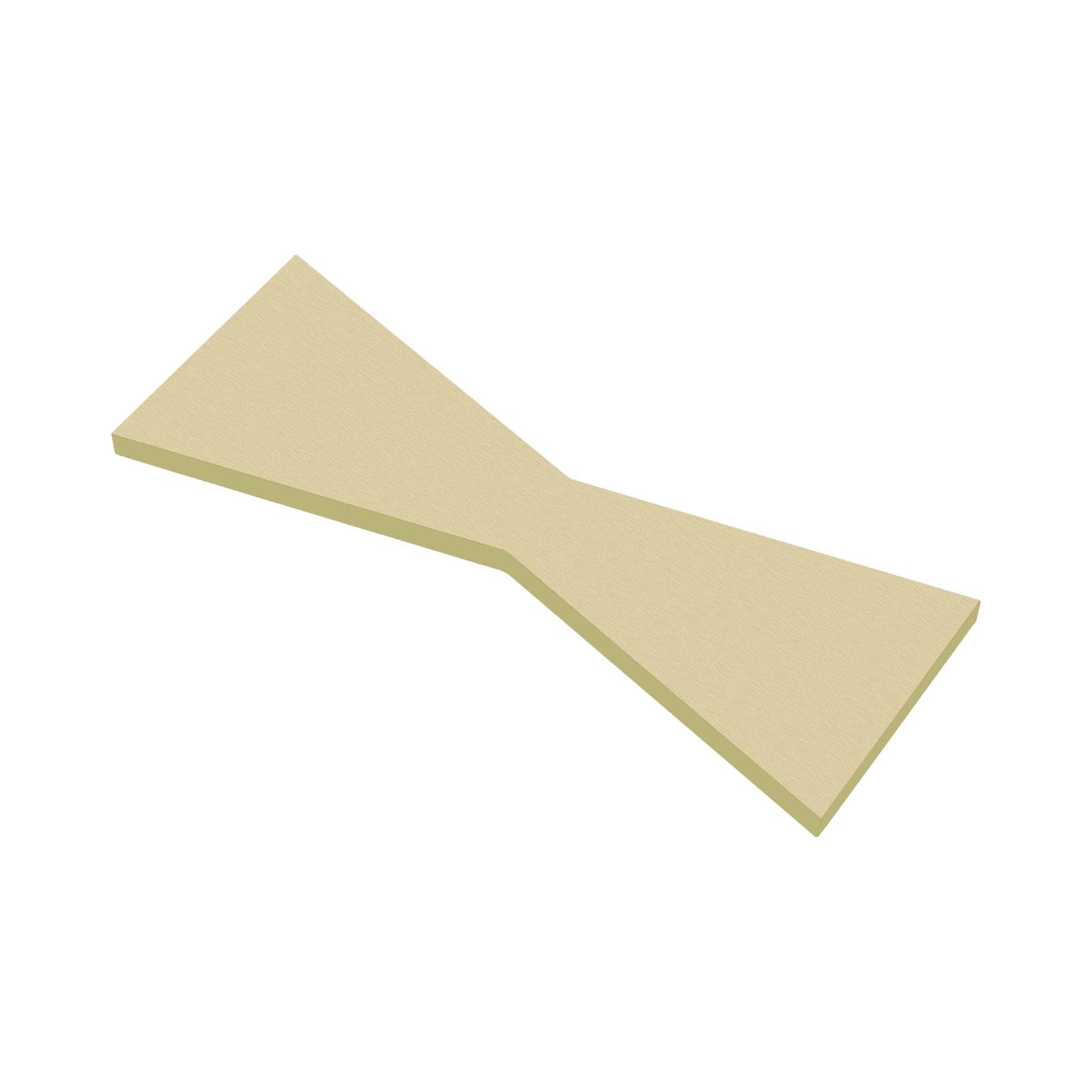 Create idea Solid Brass Bow Tie 100mmx38mmx4mm Slot Cutting Wood Bow Tie Professional Butterfly Inlay,Bowtie Inlay,Butterfly Inlay,for Bowtie Inlay Wood Working