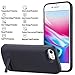 Cofuture iPhone 7 Battery Case, 5500mAh Power Bank Portable 200% Extra Battery Charger Charging Case Support Lightning Headphone with Pop-up Holder Lightning Port Input, iPhone 7 8 Black