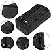 FUNTOK Molle Pouches, Molle Tactical Compact Pouch Attached Utility Tactical Pockets Outdoor Sports Bag (Black