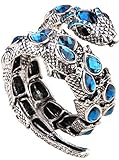 YACQ Jewelry Women's Crystal Stretch Snake Bracelet