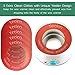 【24 in 1】 Yeelen Wax Warmer Hair Removal Waxing Kit Wax Melts + 8 Hard Wax Beans (1.76oz/pack)+ 10 Wax Applicator Sticks