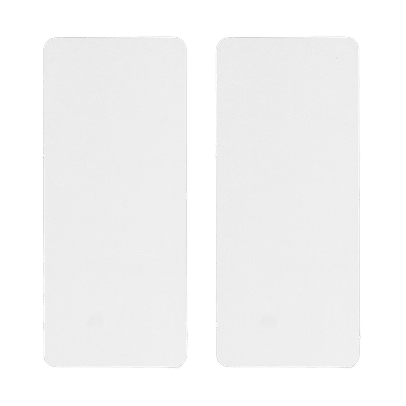 Cutting Pads for Die Cutting Machine Mini Standard Polycarbonate Plastic Plates Clear Die Cutting Plates 5.91 X 2.56 Inch for Embossing Craft (2Pcs)
