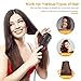 Hot Air Brush, 3-in-1 Hair Brush Dryer Straightener Curler, Hair Styler Power 1000W Perfect Hot Air Spin Brush for Womenthumb 1