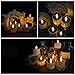 Advocator Solar Power Tealight, Solar Powered 6 Pcs Warm White Flickering Flameless Candle Lights Waterproof Romantic Fake Tealight Candle for Wedding Holiday,Window,Home,Garden,Outdoor Decoration