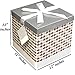 EndlessArtUS Sienna 12x12x12 Gift Box Pop up in Seconds Comes with Decorative Ribbon Mounted on The lid A Gift Tag and Tissue Paper - No Glue or Tape Required