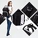 BOCCA Diaper Bag, with USB Charging Port, Muti-functional Waterproof Backpack, Large Capacity and Insulation Designed Organizer for Mom Travel (Black)