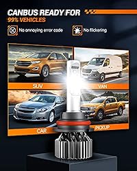 SEALIGHT 9007/HB5 LED Fog Light Bulbs, 9007 Dual