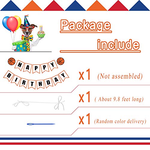 Silvima-Basketball-Birthday-Banner-Basketball-Theme-Happy-Bday-Bunting-Sign-Basketball-Party-Decoration