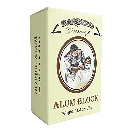 Barbero Alum Block 2.64 oz / 75 g Pack of 2