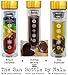 Original NALU CHAKRA -7 Chakras- Perfect Yoga Gift - Tea Infuser Tumbler, Fruit Infusion Glass Bottle & Coffee Brewer with Filter 15.8oz
