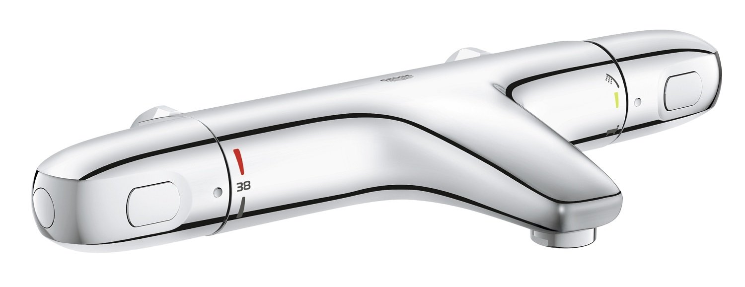 GROHE 34156003 Grohtherm 1000 Bath Thermostat with Shower Outlet