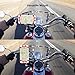 Manfiter Bike Phone Mount, Bovon 360°Rotation Silicone Bicycle Phone Holder, Universal Motorcycle Handlebar Mount Fits for iPhone X, 8/8 Plus, 7, 6/6s Plus, Galaxy S9/S9 Plus ETC, 4.0
