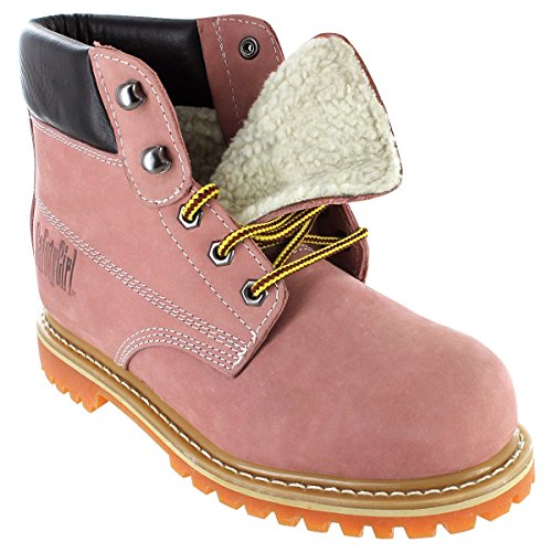 safety girl steel toe work boots