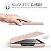 MoKo Case for Kindle E-reader (8th Generation 2016) - The Thinnest and Lightest  Cover with Auto Wake/Sleep for Amazon Kindle (6 Display, 8th Gen 2016 Release), Rose GOLD