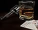 Dillinger Tactical Whiskey Bullets | Stainless Steel Ice Stones with Bonus Ebook - Never Dilute Your Whiskey - Set of 6 with Tongs, Velvet Pouch - for Scotch and Bourbon Drinkers