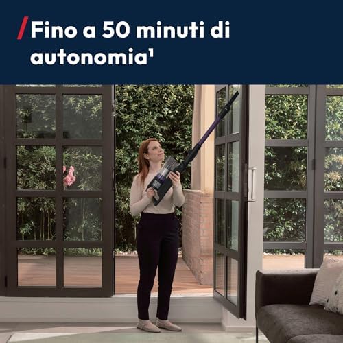 HF1 CORE Flexi Aspirapolvere Scopa Senza Fili | 50 Min Autonomia