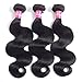 9A Brazilian Body Wave 3 Bundles Virgin Hair 100% Unprocessed Human Hair Remy Hair Bundles Body Wave Brazilian Hair Natural Color 300g By Originea (14/16/18 Inch)