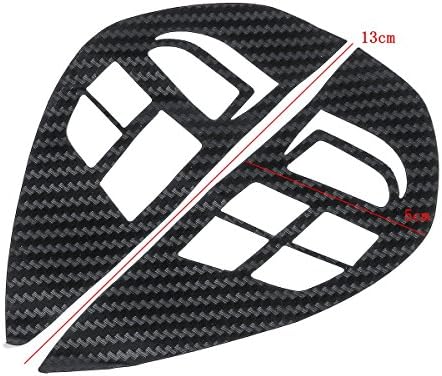 Car Steering Wheel Control Switch Audio Cruise Button Sticker Carbon Fiber Pattern Cover for Mitsubishi ASX Lancer Outlander RVR