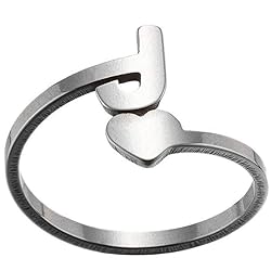 Jude Jewelers Stainless Steel Heart Shaped