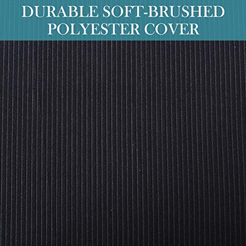 Sundale Outdoor Indoor Oversized Adjustable Soft-Brushed Polyester Cord Five-Position Multiangle Floor Chair, 21.65(L) x 22.44(W) x 21.65(H) Inch, Dark Navy Blue - Thumbnail 5