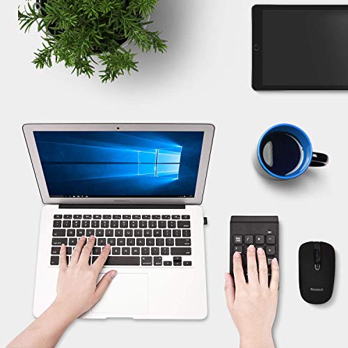 Bluetooth Numeric Keypad cimetech Wireless Slim 18 Keys MultiFunction