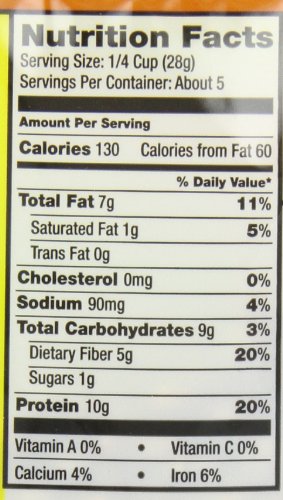 Good Sense Roasted & Salted Soynuts, 5-Ounce Bags (Pack of 12) - Thumbnail 2