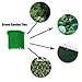 Wide 8 Inch 150 Pack Strong Tree Grass Garden Green Color Heavy Duty Cable Zip Ties-Outdoor, Garden Ties Use, Office, Festivals and Kitchen Use