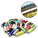 Homder 40 Spool Sewing Thread 100% Cotton Assorted Spool Threads Sewing Thread Bobbins Of Colorful Assorted Thread Spool for Embroidery Machine Use