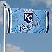 Kansas City Royals Powder Blue Flag and Banner