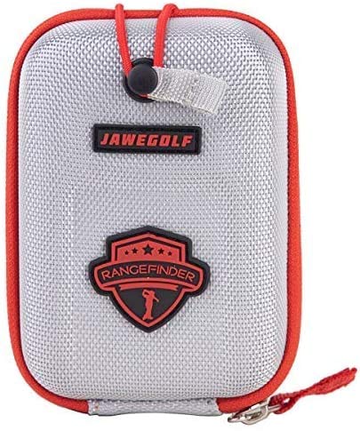 JAWEGOLF Carrying Cases Golf Rangefinder Case Bag Compatible With Bushnel Callaway Or Other Laser Rangerfinder (Silver)