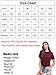 ROMWE Women's Short Sleeve Tie Front Knot Casual Loose Fit Tee T-Shirt Burgundy S