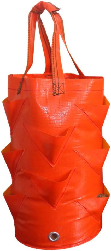 ObestChoose Planting Bag, Growing Bag for Multi-Mouth Hanging Container Bag,Potato Strawberry Grow Planter Planting Container Bag Multi-Mouth Container Bag