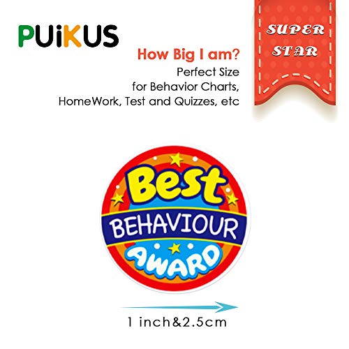 1000pcs teacher motivational stickers for kidsgreat reward stickers