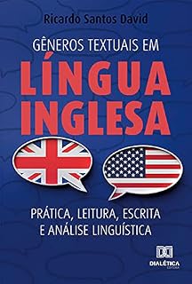 Livro Gêneros textuais em língua inglesa : prática, leitura, escrita e análise linguística