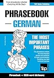 English-German phrasebook and 3000-word topical vocabulary by Andrey Taranov