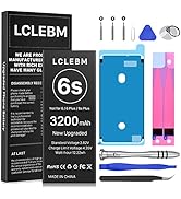 Amazon Com Battery For Iphone 6s Plus Lclebm New 0 Cycle Higher Capacity Li Polymer Battery Replacement For Iphone 6s Plus Model A1634 A1687 A1699 With Complete Repair Tools Kits Cell Phones