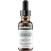 NutraMedix Sparga Tincture - Antioxidant-Rich Asparagus Extract for Cleansing and Detox Support - Mix Liquid Drops with Water for Body Detox Drink (1oz / 30ml)