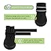 Petacc Dog Shoes Waterproof Dog Boots Anti-Slip Snow Boots Warm Paw Protector for Medium to Large Dogs Labrador Husky Shoes 4 Pcs in Size 7