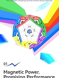 Cuberspeed GAN Megamin MagLev UV Speed Cube gan