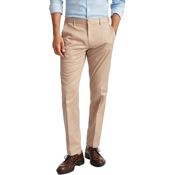 Bonobos Mens Stretch Weekday Warrior Slim Pants, Color Wednesday