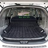 HUAXINXIN SUV Air Mattress, Heavy Duty Thickened Car Bed Inflatable Home LeiMin Air Mattress Portable Camping Outdoor Mattress, Flocking Surface, Fast Inflation