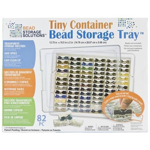 Darice NOM079168 Elizabeth Ward's Tiny Container Bead Storage Tray