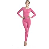 Full Bodysuit Womens Long Sleeve One Piece Jumpsuit Spandex Zentai Unitard