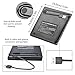 Wsky USB 3.0 External CD DVD Drive, CD/DVD-RW Drive, CD-RW Rewriter Burner Super Drive for High Speed Data Transfer Laptop Notebook PC Desktop Support Windows/Vista/7/8.1/10, Mac OSX