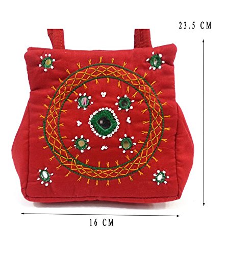 belladona women's samosa cut bag red wrk_3