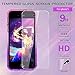 LeYi Compatible for iPhone SE 2016 Case (Not fit SE 2020!!), iPhone 5S Case, iPhone 5 Case with 2pcs Tempered Glass Screen Protector, Glitter Case for iPhone 5, Pink/Purple
