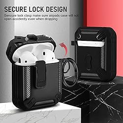 Youskin for Airpod 1st Generation Case Secure Lock